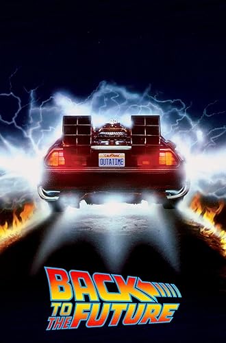 Póster de Regreso al Futuro #3  Película artística de ciencia ficción retro de los años 80 para decoración del hogar (11 x 17 pulgadas)