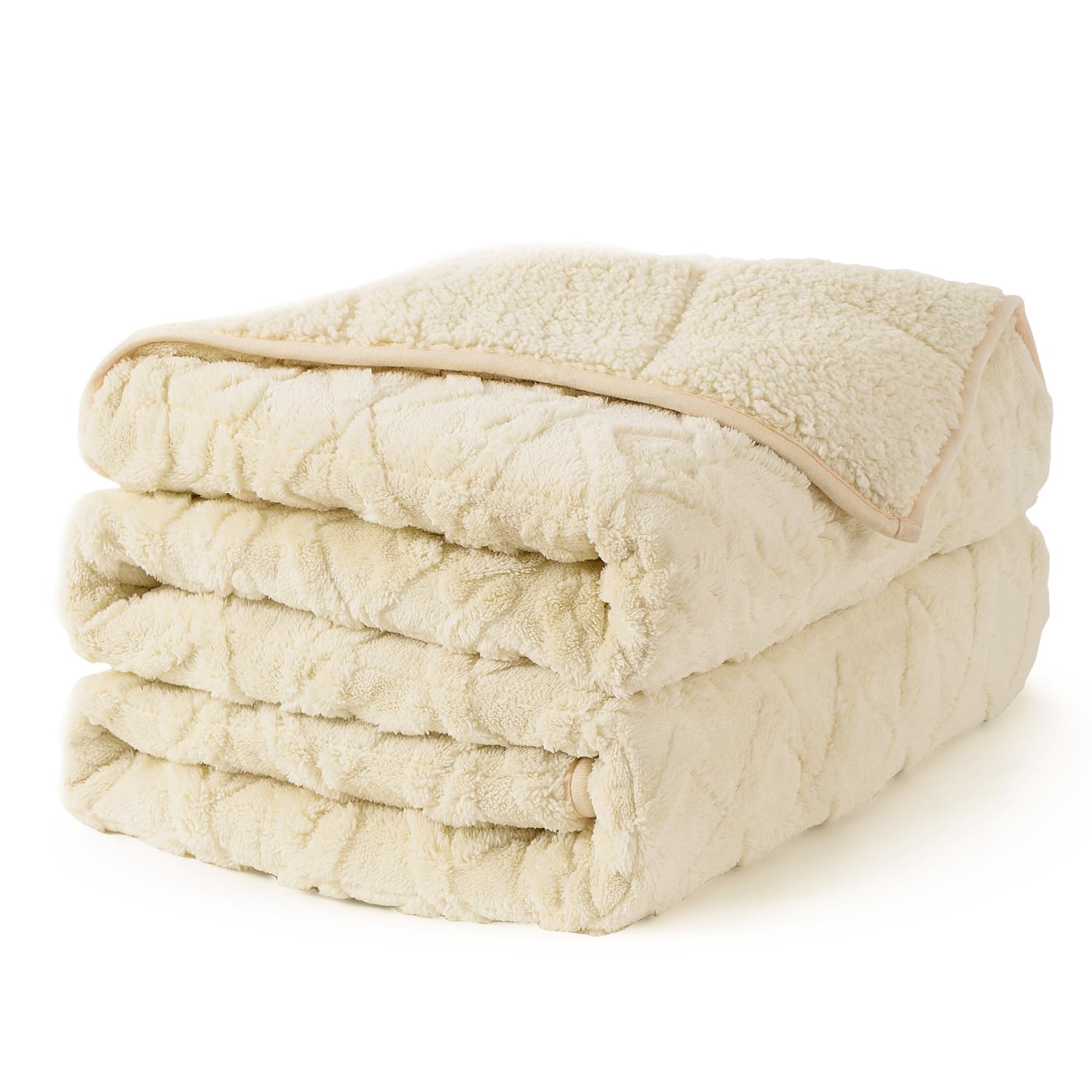 Topblan Weighted Blanket Twin Size 15lbs, 48 x 72 for Adults in Bed