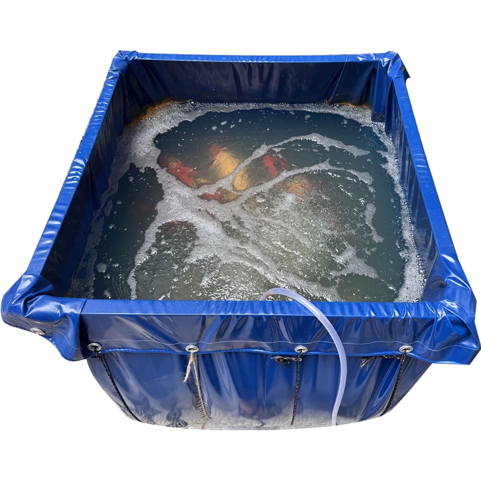 Étang à poissons pliable contre les fuites grand réservoir en toile de 3m
