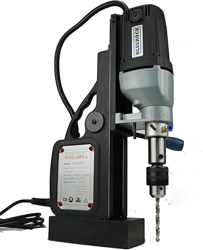 Miniatura 2 de BLUEROCK Taladro Magnético Modelo BLACK BRM-35-B con cortador anular de 2" Set Mag Set