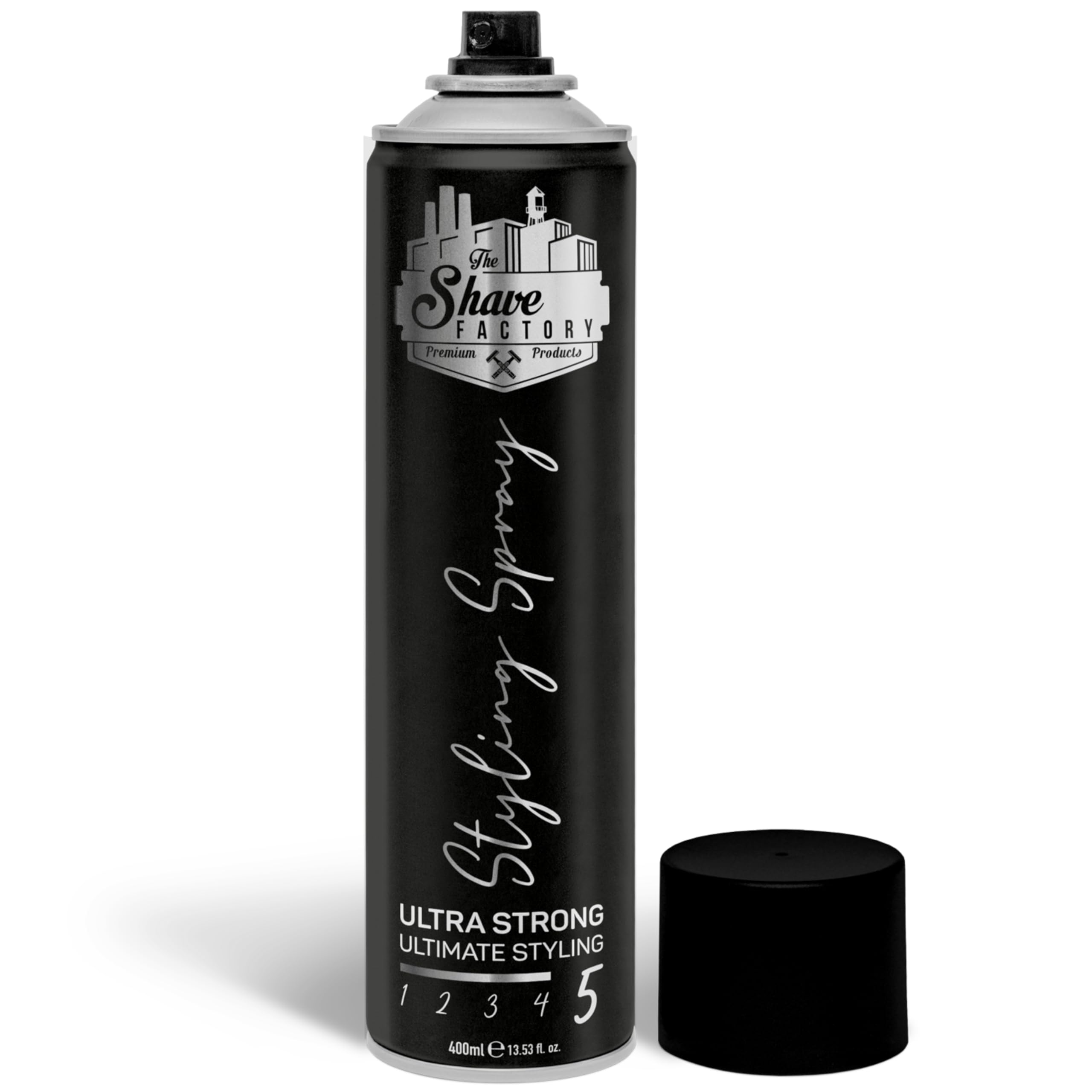 Ultra Strong Styling Spray: Long-lasting Hold, Perfect Control and Impeccable Style - Ultimate Aid for Men for Strong, Long-lasting and Safe Hair Styling 400ML