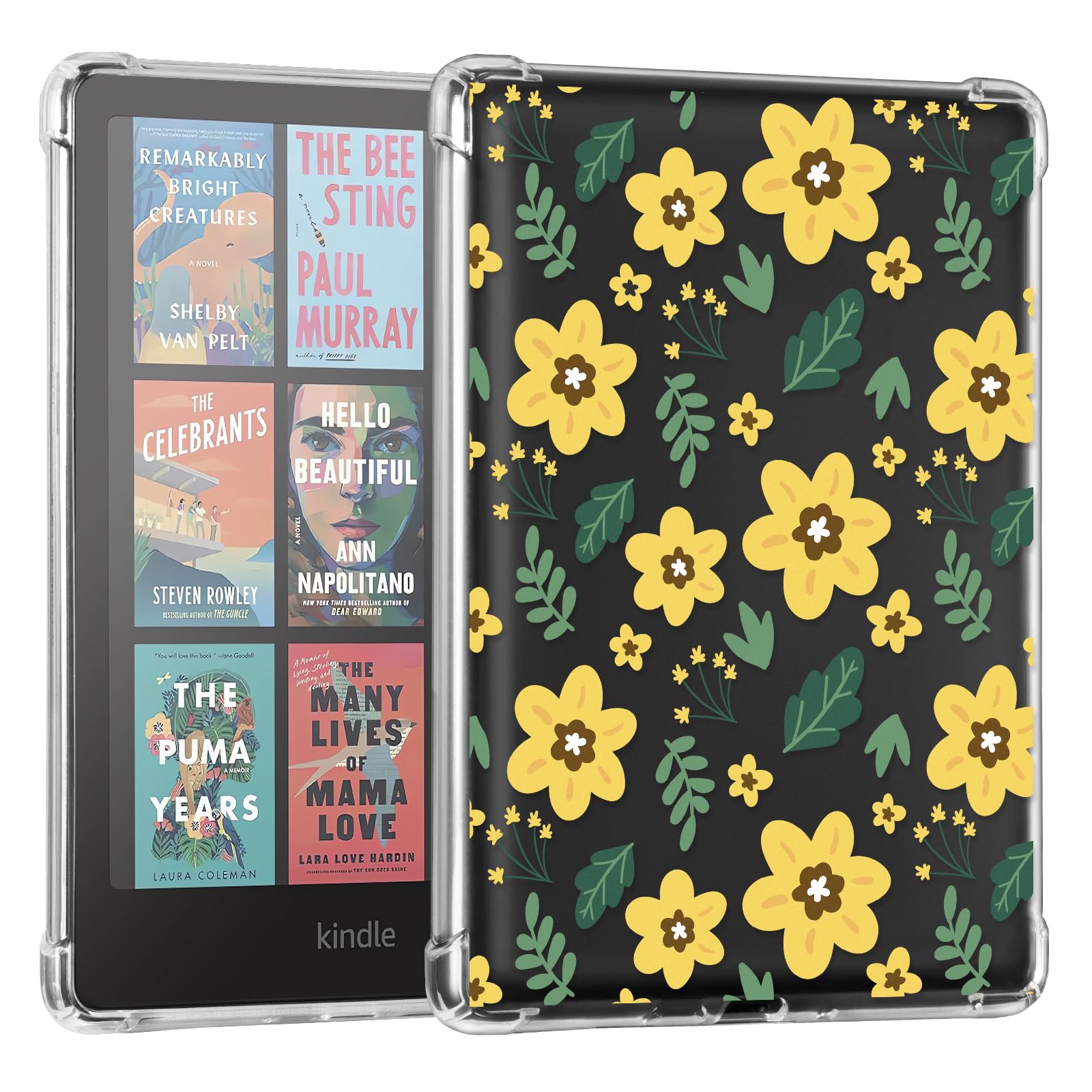 CoBak Clear Case for All-New 7" E-Readers - Lightweight, Scratch-Proof Silicone Back Cover