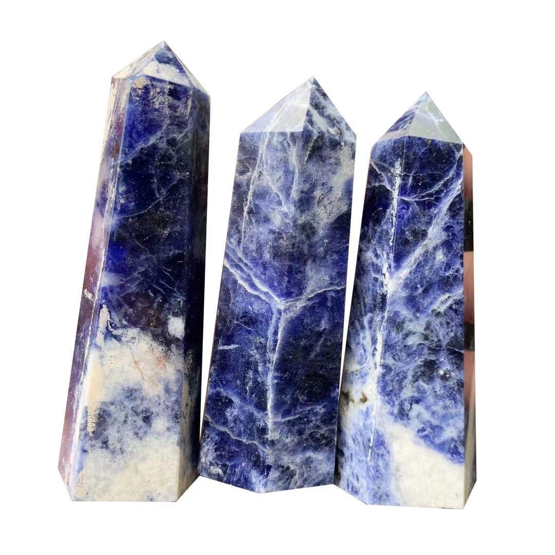 Amazon.co.jp: 90 ミリメートル-100 ミリメートル天然青脈石ブルー