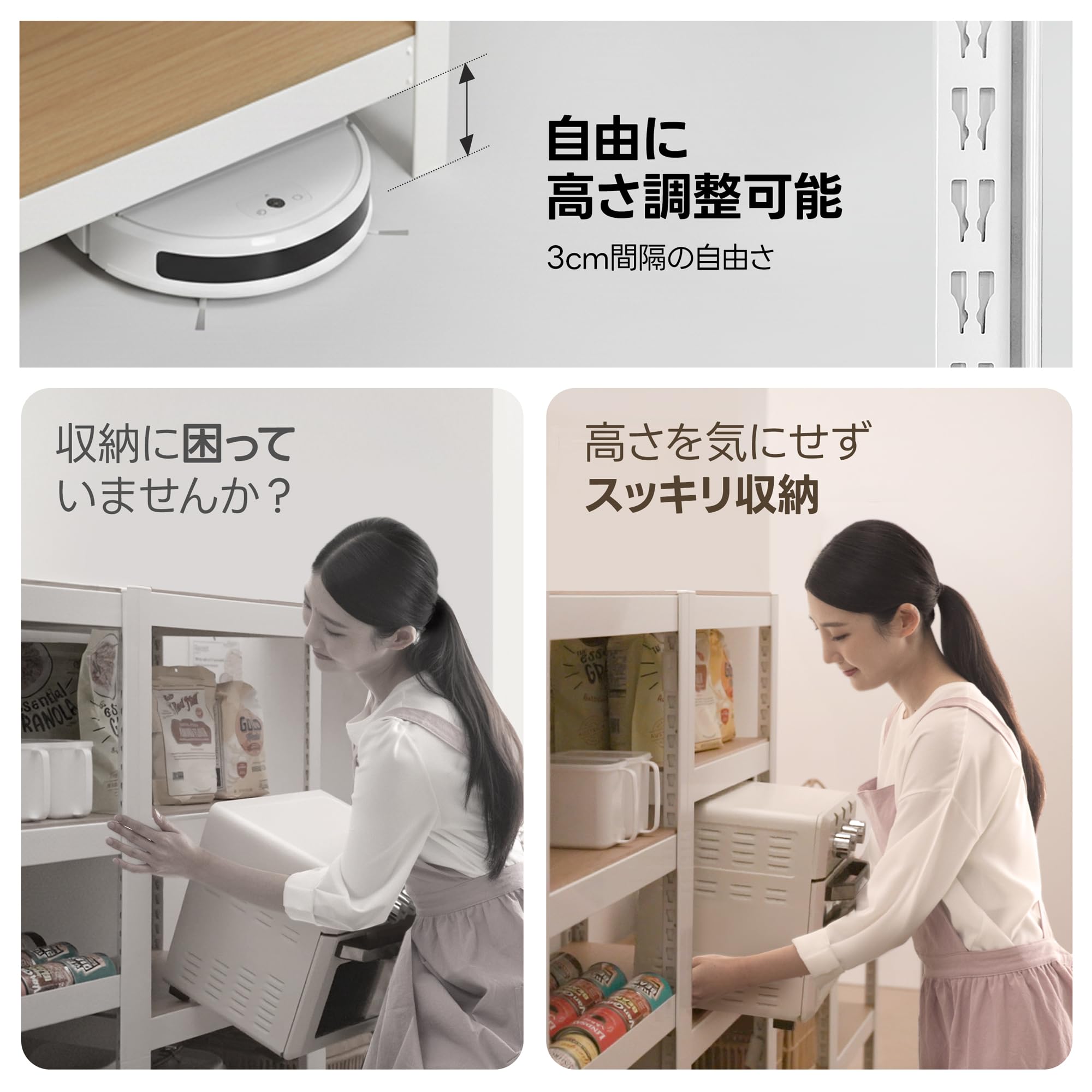 HOMEDANT House スチールラック ラミネート 5段 幅120 奥行40 高さ180