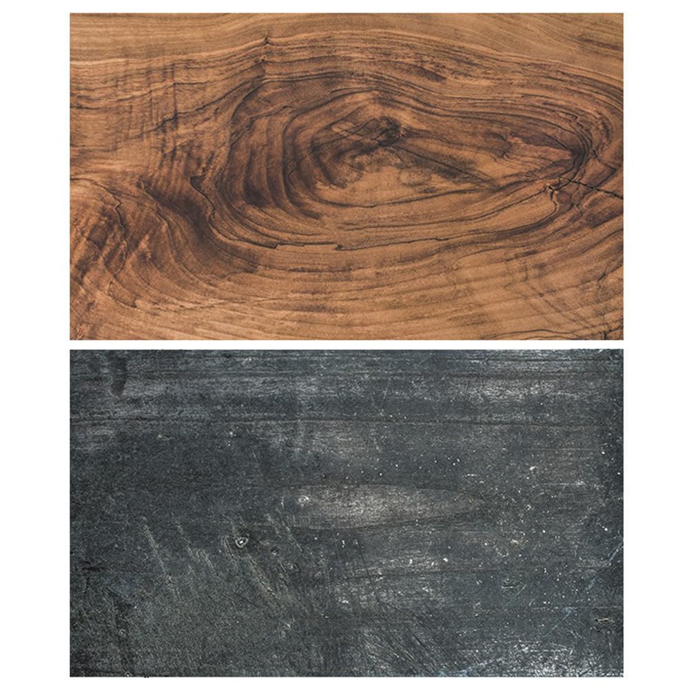 SAVIAURA 2-in-1 Double-Sided Waterproof Tabletop Photography Backdrop | 3D Flat Lay Design | 1 Sheet (#32- Brown & Grey Wood Surface Pattern) (B0CC8YGMBP) Amazon Price History, Amazon Price Tracker