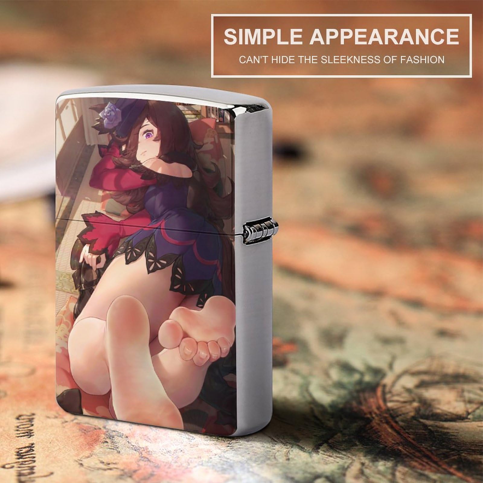 Amazon.co.jp: ライターケース ZIPPOライターケース ウマ娘 ライス