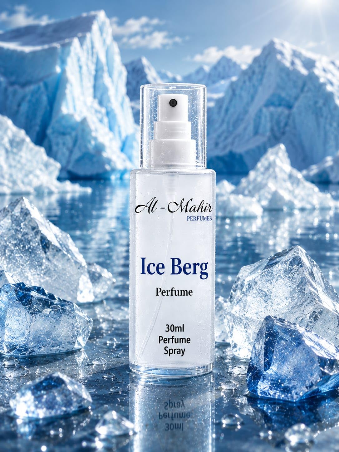Al-Mahir ICE BERG Perfume Spray For Men & Women 30ML Perfume-image-19