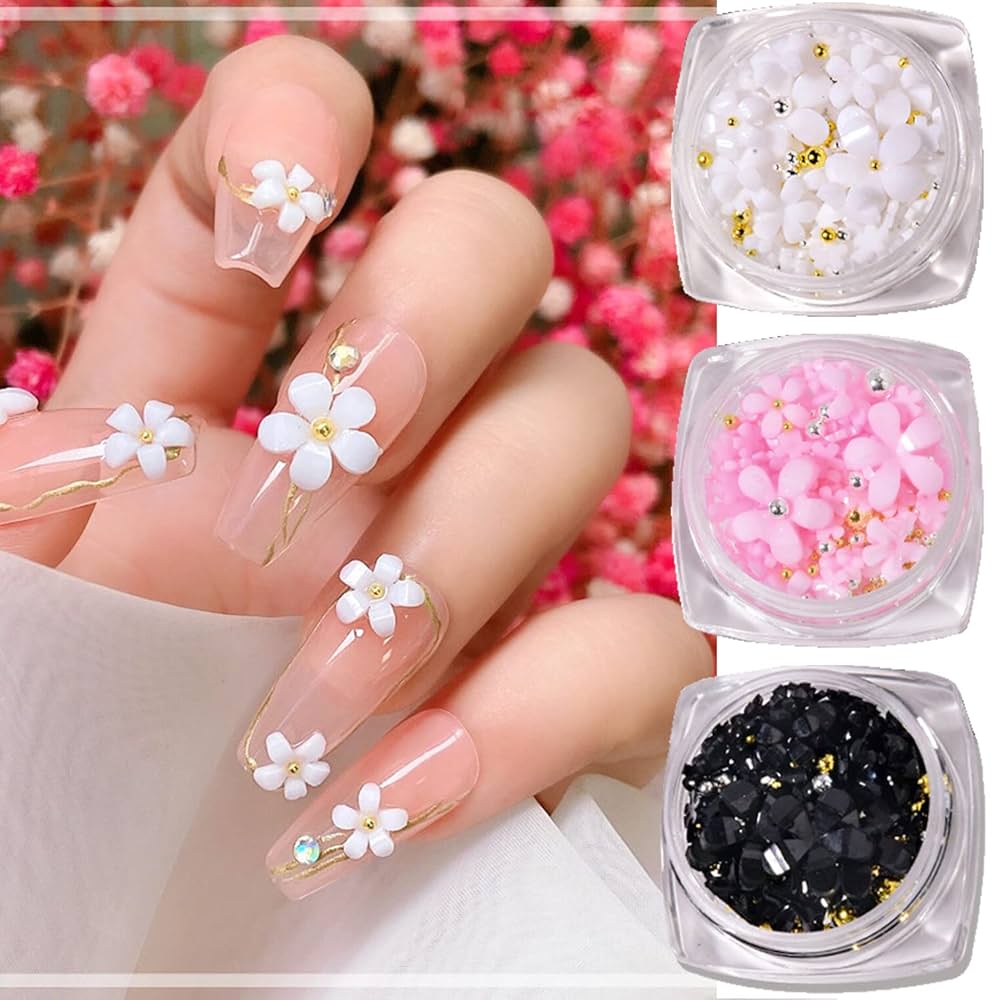 3dネイルパーツ うさぎ 花 フラワー ネイルパーツ Amazon.co.jp: 3D フラワーネイルチャーム 桜 春 ネイルライン