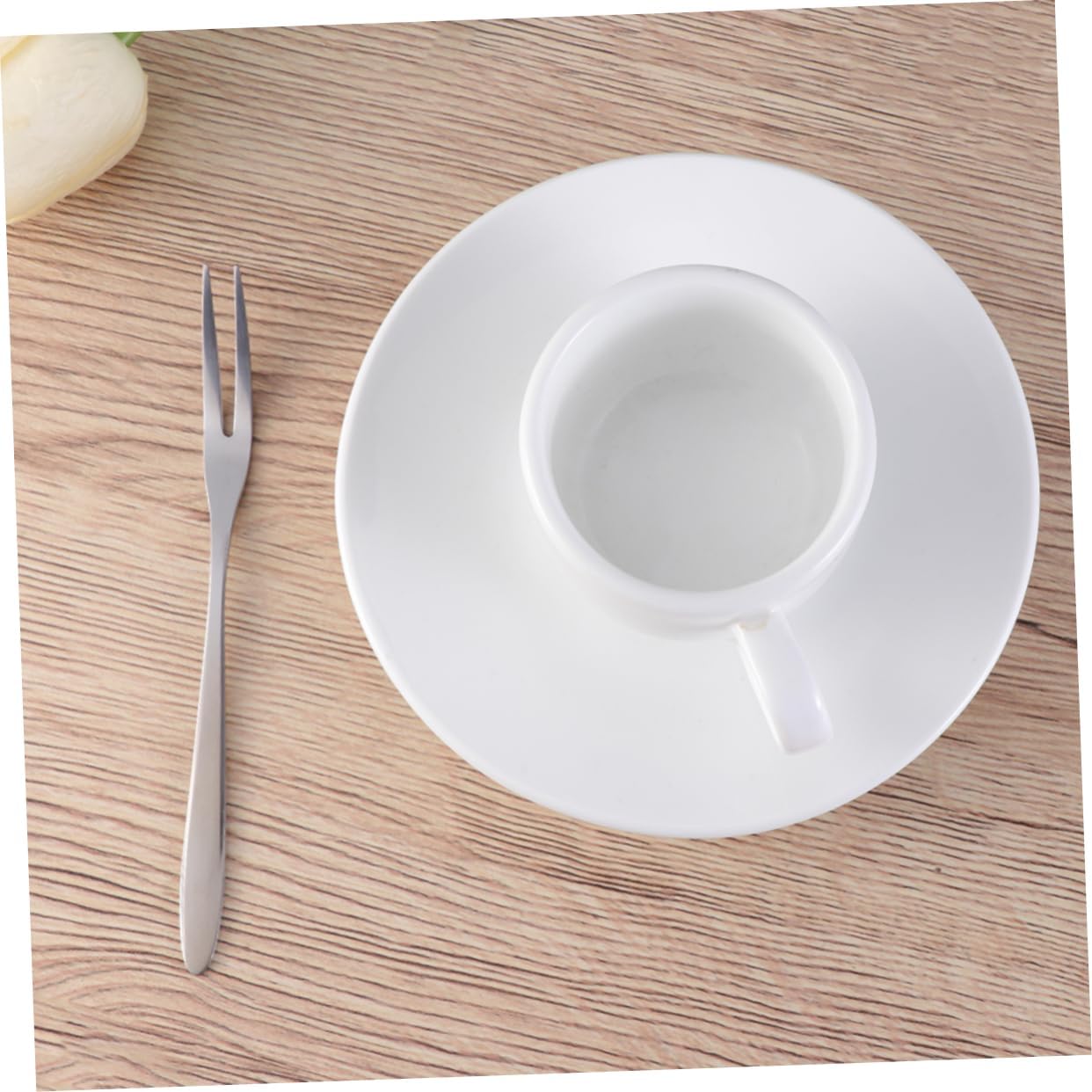 5pcs Stainless Steel Dessert Forks Elegant Cocktail and Fruit Forks for Cake Pastry Salad and Appetizers Dishwasher Safe for Home and Events