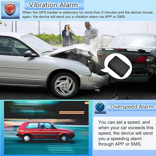 Miniatura 5 de Dispositivo de seguimiento para automóviles oculto, batería de 60 días de duración, mini rastreador GPS magnético para vehículos, baja suscripción,