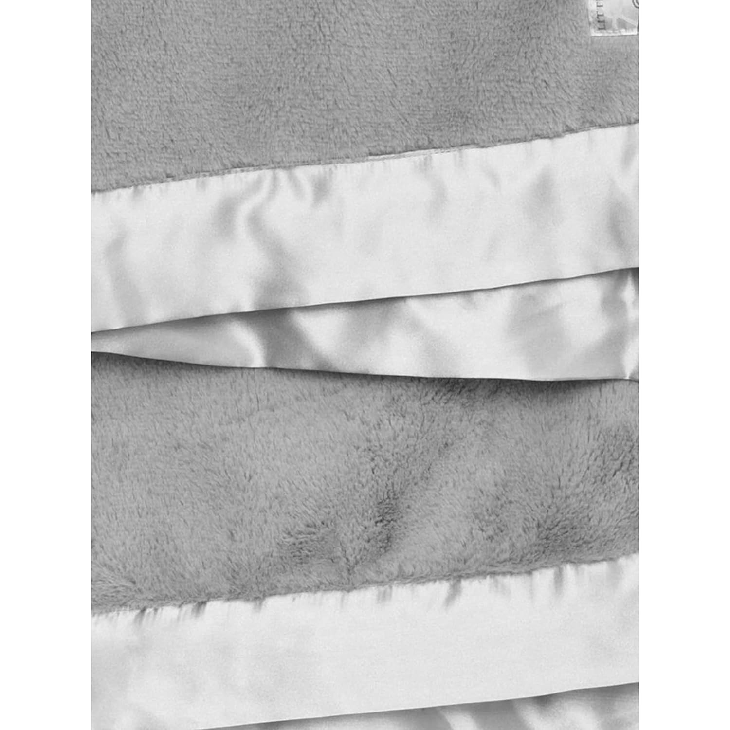 Little Giraffe Posh Mink Baby Blanket - Double-Sided Ultra Soft Plush Fabric, for New Moms, Newborn Must-Have for Girls, Cozy & Cuddly Comfort Blanket, 29" x 35", Pink