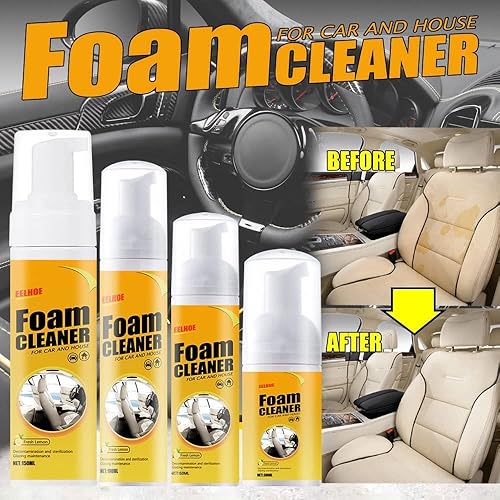 Miniatura 2 de Limpiador mágico de espuma para automóvil limpiador de espuma para todo propósito limpiador de espuma para automóvil y casa sabor limón potente kit