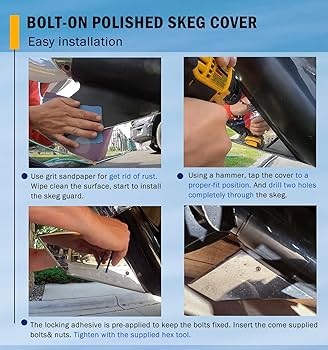 Amazon.com: 35-SS635 Skeg Protector Guard Kit Fits for