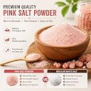Nutrigreen Herbs Himalayan Rock Pink Salt, 500g Pack of 2 Pouch, Premium Sendha Namak, With Natural Trace Minerals, Low Sodium, Crystal Salt gallery image