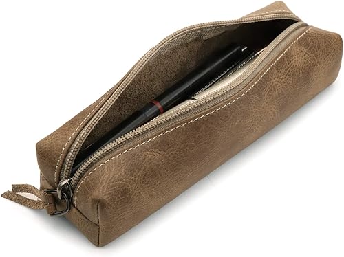 Miniatura 7 de Londo - Estuche para lápices y cosméticos de piel auténtica