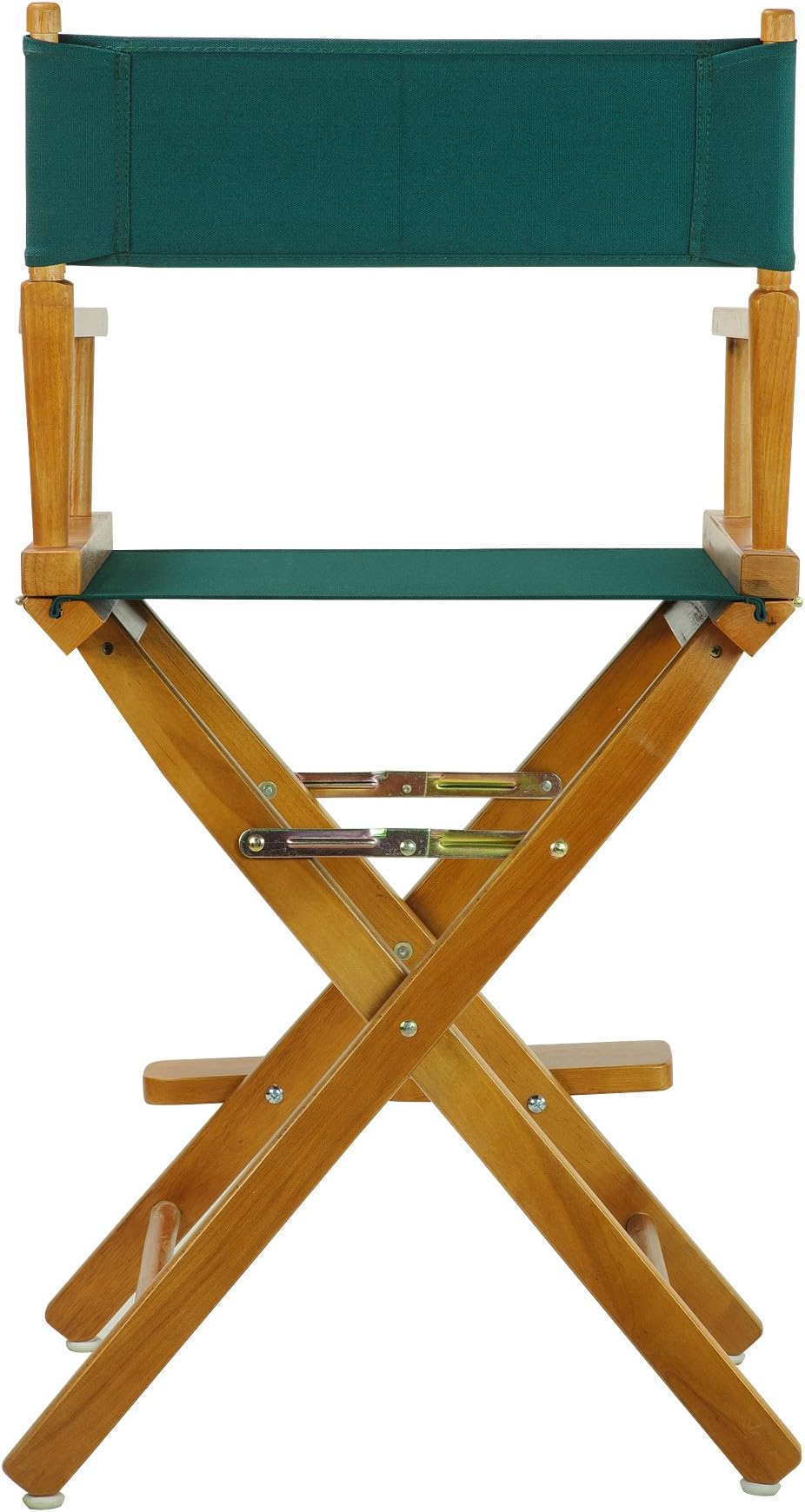Casual Home 24" Director's Chair Honey Oak Frame-with Hunter Green Canvas, Counter Height