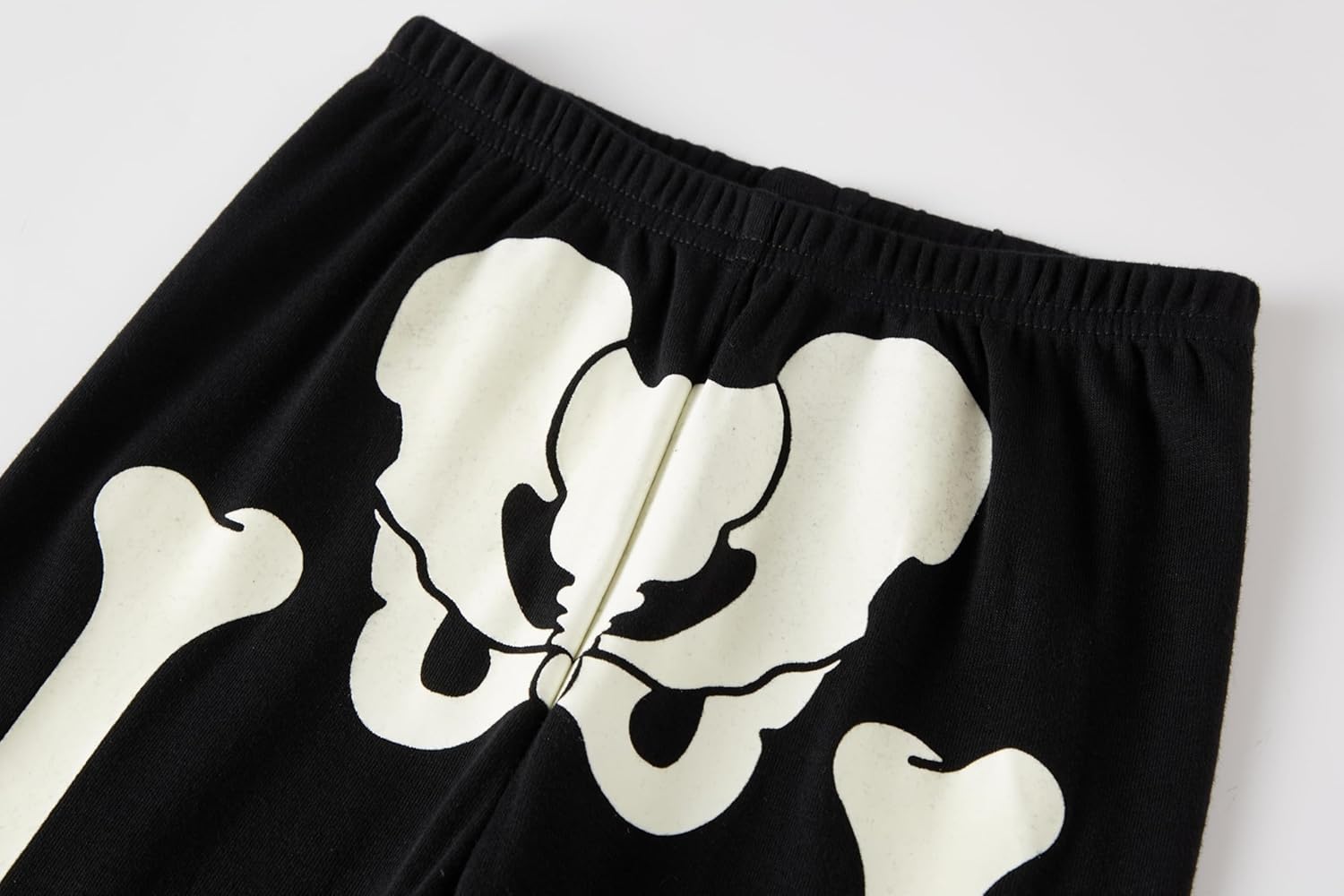 Toddler Boys Skeleton Pajamas Sets Kids Pumpkin Sleepwear Boys Halloween 2 Pcs PJS - Image 7