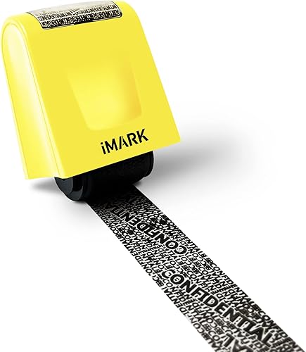 Miniatura 3 de iMark Sello de rodillo de protección contra robo de identidad, confidencial de privacidad y bloqueador de direcciones, sello de seguridad para