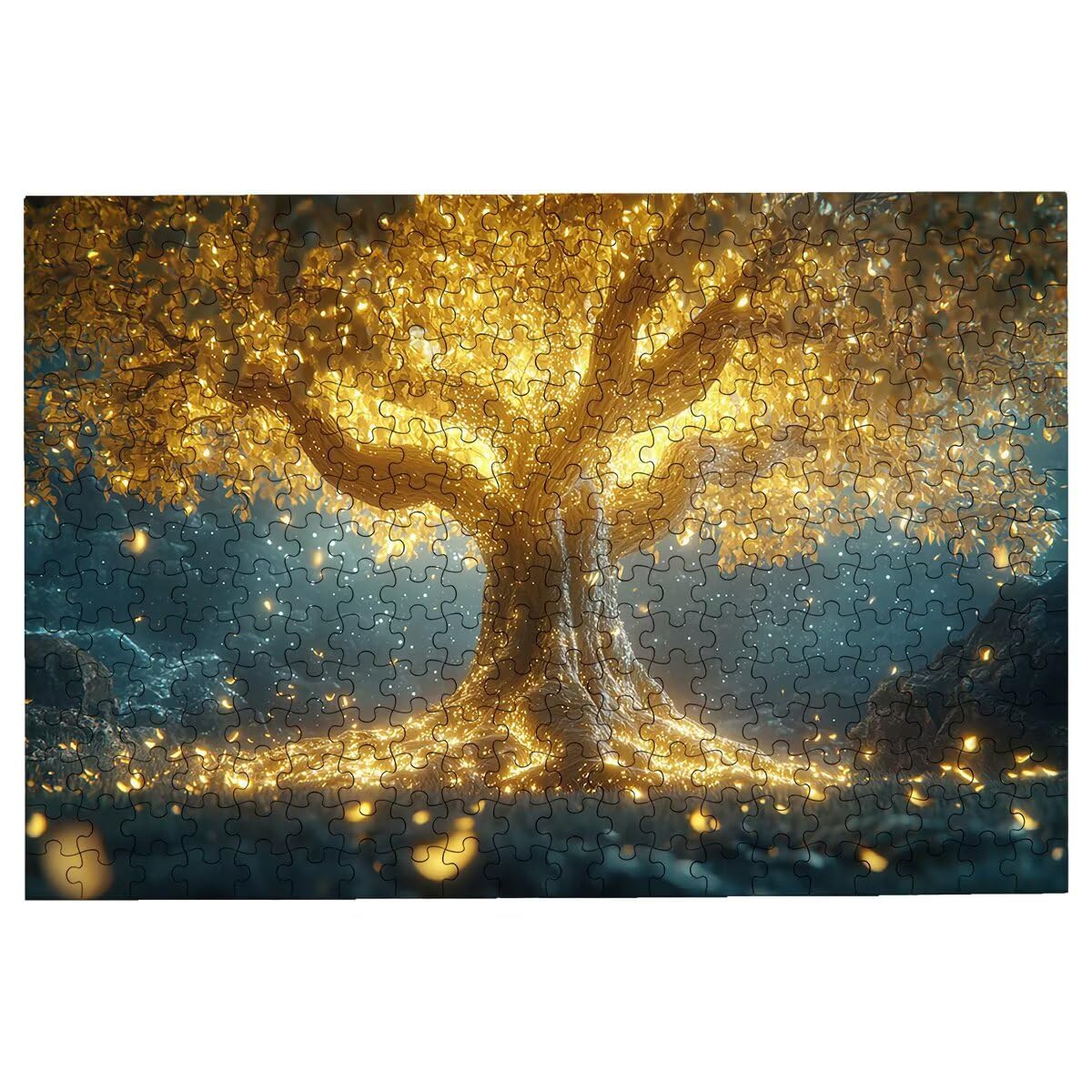 Puzzle 4000 Pezzi Albero, Puzzle Foglia per Adulti, Puzzles in Legno Intrattenimento Creativo, Divertimento, Puzzles Educativi Classici con Confezione di Alta Qualità Idea Regalo Donna Decor -3532