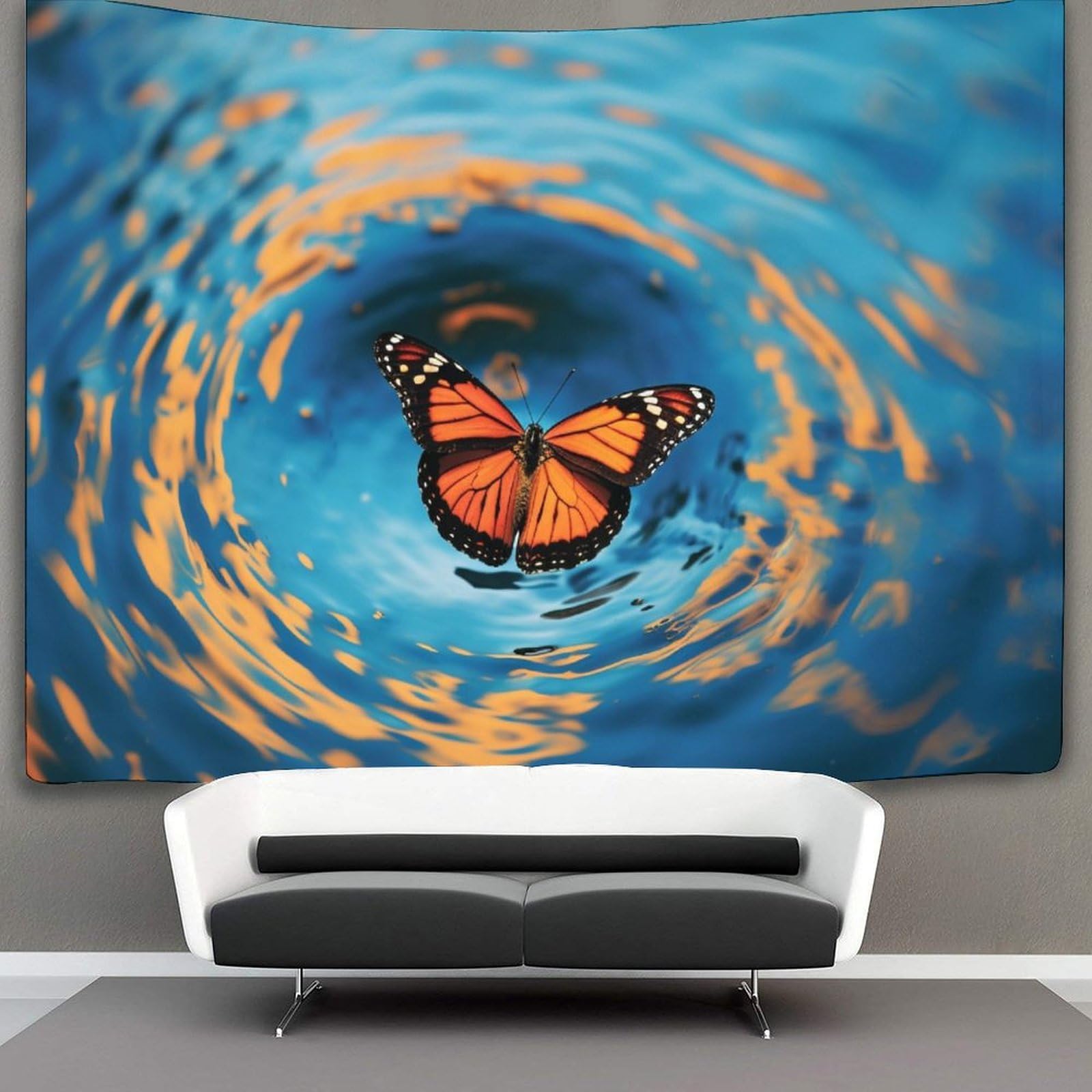 kaiyun Butterfly Tapestry, Wall Hanging,Wall Art for Bedroom Aesthetic Home Decoration for Living Roombedroom 180cmx230cm