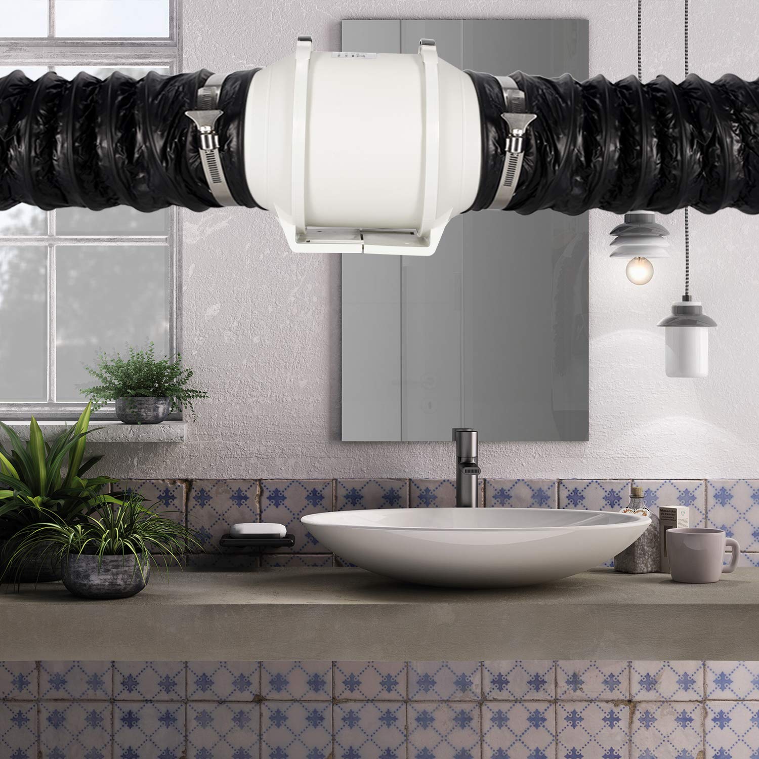 Flаѕh Sаlе Hon&Guan 4 Inch Inline Duct Fan 330CFM with Variable Speed Controller, Low Noise Ventilation Exhaust Fan for Heating Cooling Booster, Grow Tents, Hydroponics 50% оƒƒ Dіѕсоunt Hon&Guan 4 Inch Inline Duct Fan 330CFM with Variable Speed Controller, Low Noise Ventilation Exhaust Fan for Heating Cooling Booster, Grow Tents, Hydroponics