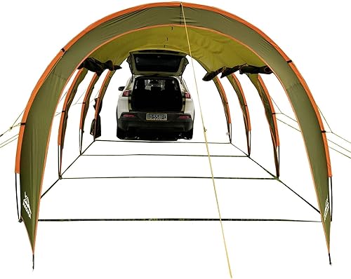 Miniatura 3 de Tienda de campaña grande para 8-10 personas, tienda de campaña familiar, barbacoa, reunión de amigos, impermeable, resistente al viento, ligera,