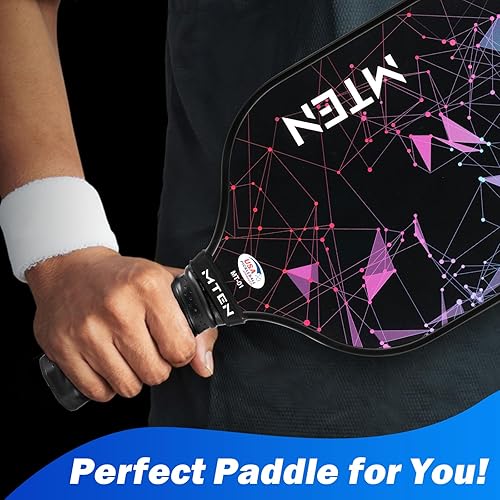 Vista 95 de Pickleball Paddles, USAPA Approved Fiberglass Surface Pickleball Set with Pickleball Rackets, Pickleball Paddles Set for Men Women azul (blue*1)