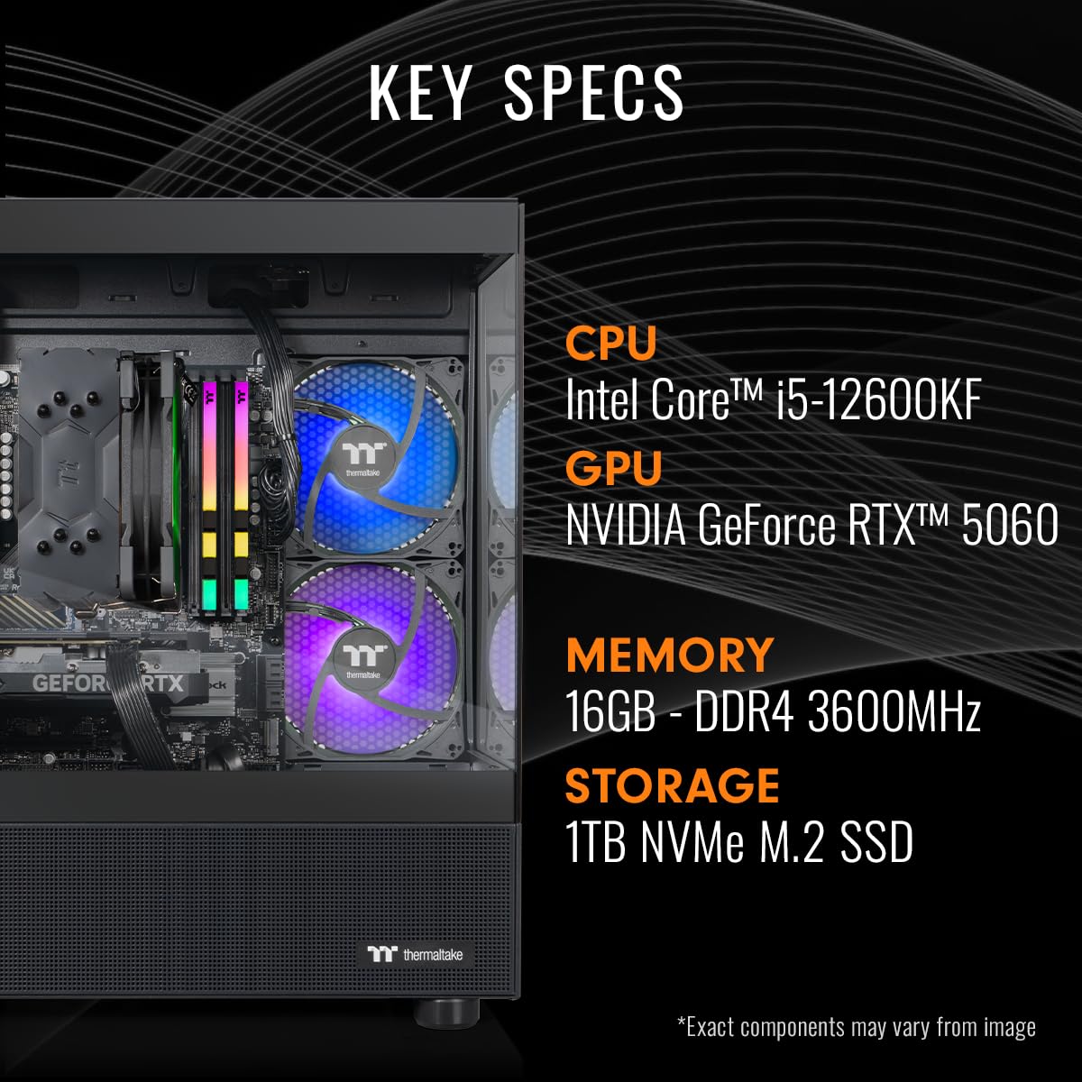 thatb1709043student、i5-12600K＋3060Ti Skytech Gaming - Chronos Gaming Desktop Intel Core i5-12600K 16GB