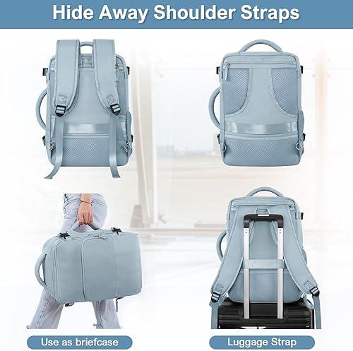 Miniatura 5 de Mochila de viaje, Azulclaro, Grande, Viajes