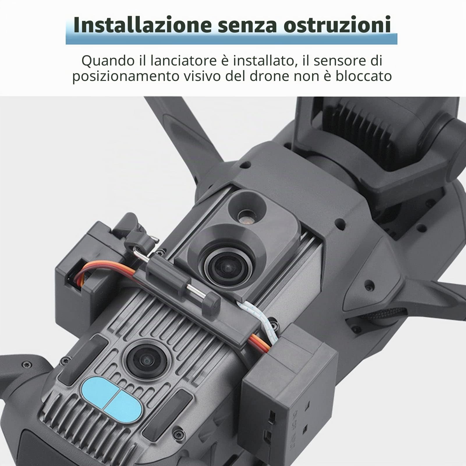 Drone Airdrop System, Durevole Airdrop in ABS con Carrello di Atterraggio per 3