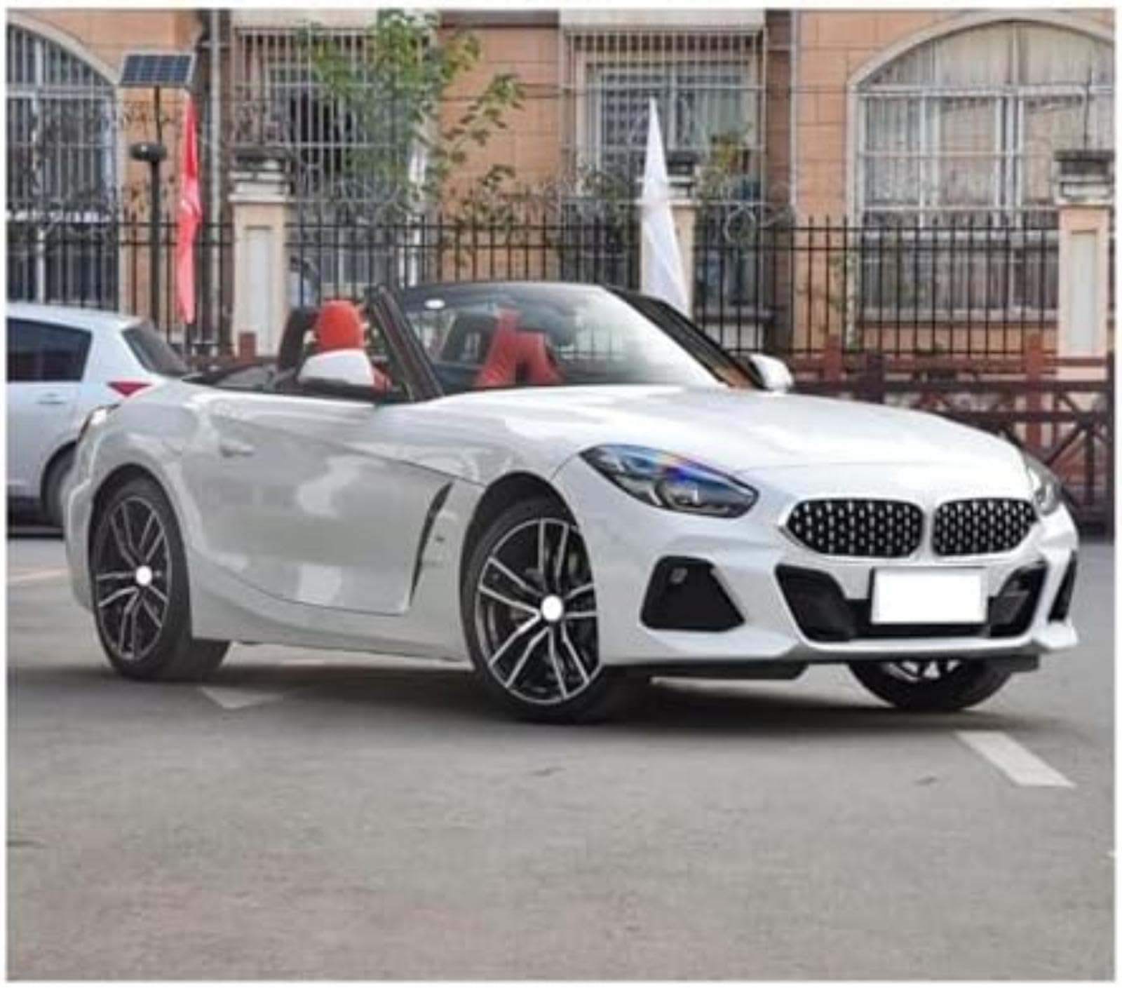 Dla BMW Z4 G29 2019-2022 osłona samochodu pokrywa reflektor samochodowy soczewka reflektora szklana soczewka przednie lampy włączony kierunkowskaz Lampka sygnalizacyjna w (Left side)