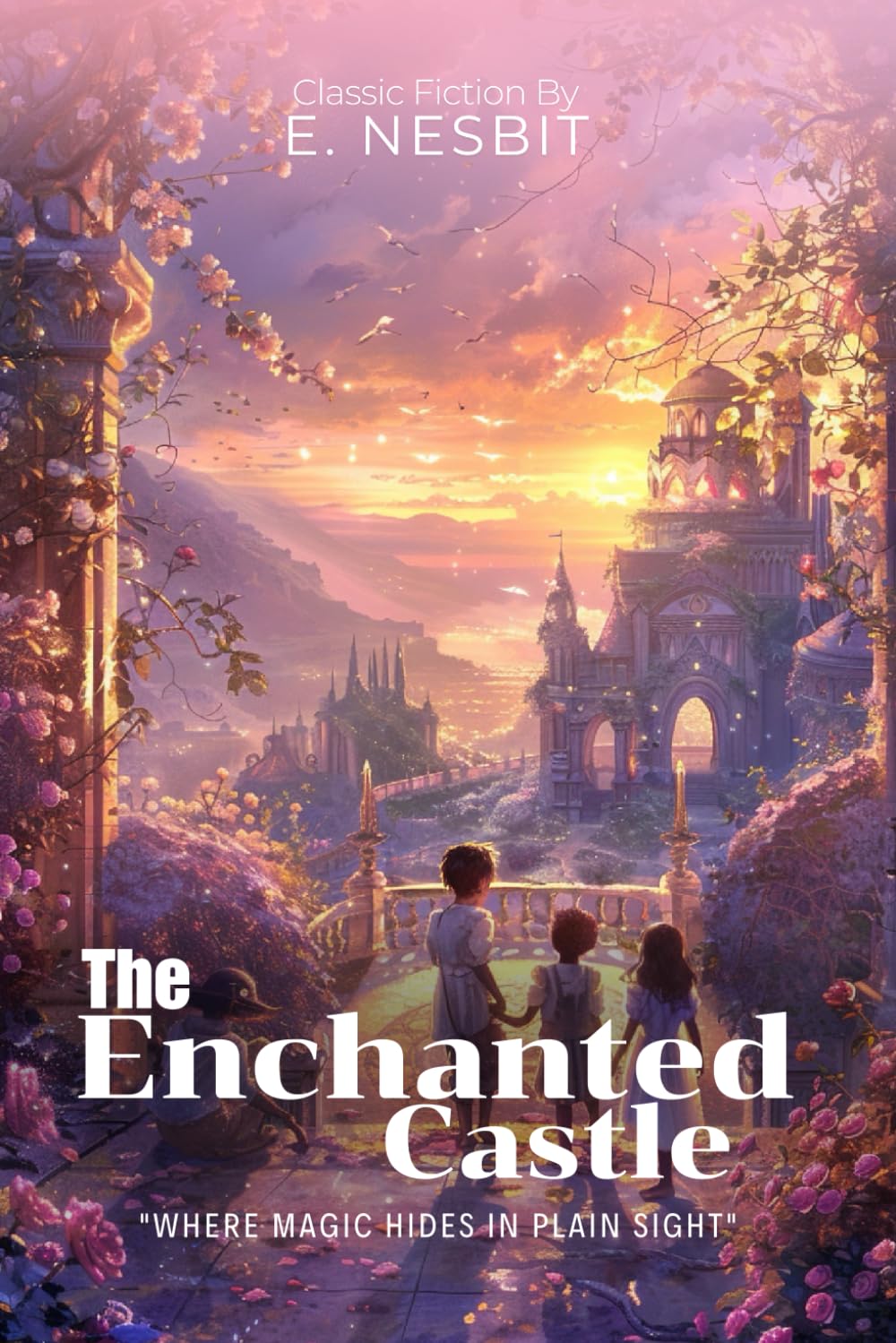 The Enchanted Castle By E. Nesbit (Illustrated & Annotated): A Magical Summer Adventure Where Dreams Come True