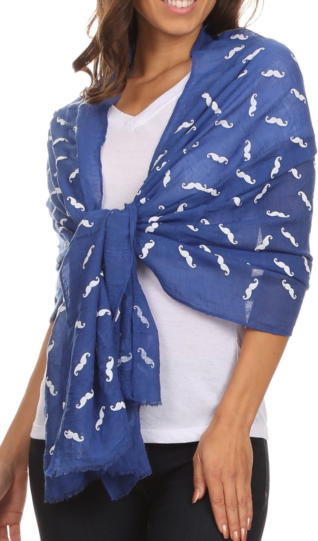 Sakkas Hillary summer breeze lightweight flowing sheer gauze wrap scarf