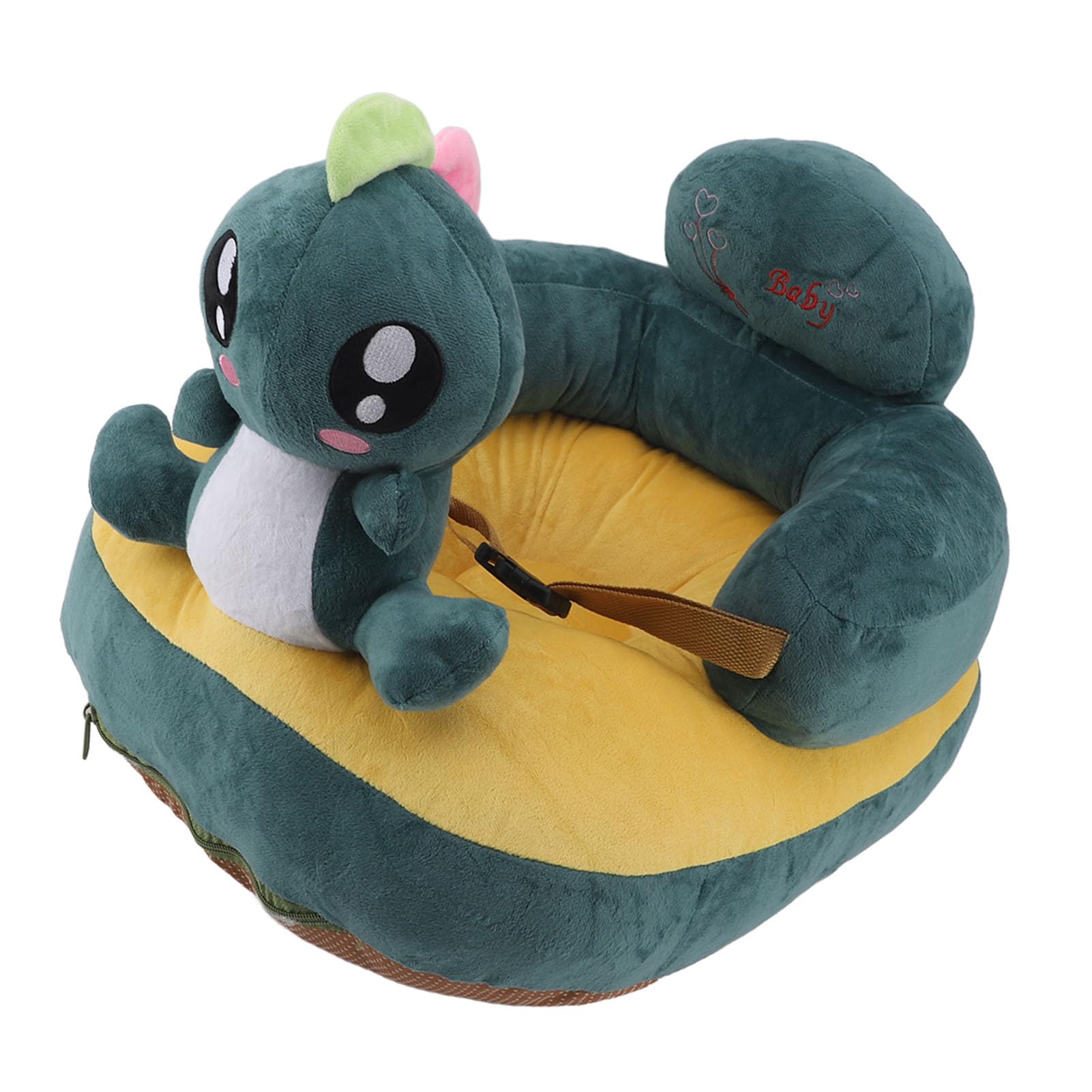 Yosoo Health Gear Seggiolino per Bambini Divano in Peluche Seggiolone per Bambini 45 X 50 X 45 Cm Angoli Regolabili Base Antiscivolo Forma Animale per Neonati Che Imparano a Sedersi in Ambienti