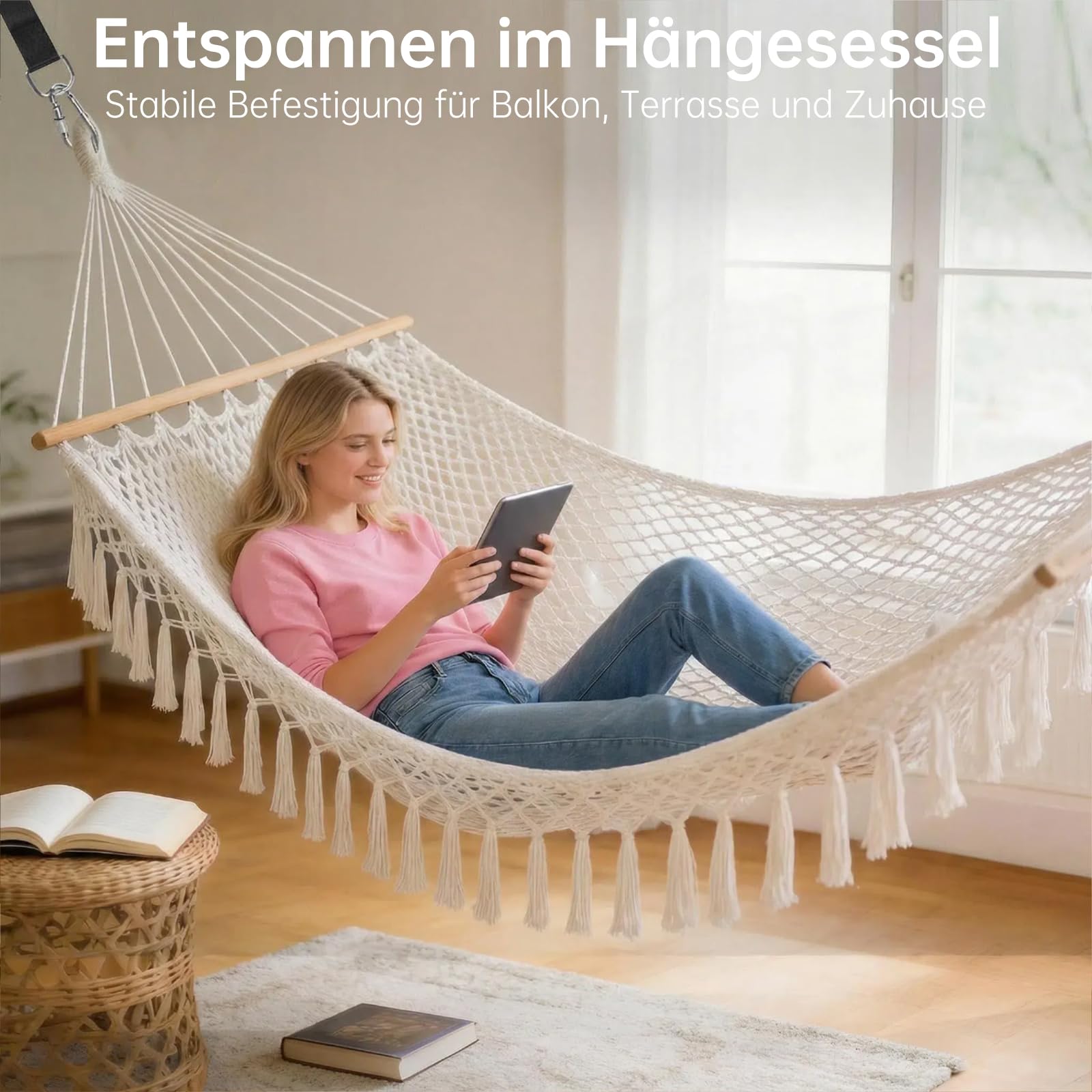 hängematte im wohnzimmer befestigen iToncs Hängematten Befestigung 1 Paar Schaukel Befestigung Swing Hanging Gurt Kit Aufhängeset Hängesessel Wasserdicht 2 x 150CM Polyester Fiber Gurt mit 2 x Premium Karabiner FALTER Category:Rennrad_Schwalbe G ONE Allround 40 622 Size：:MR