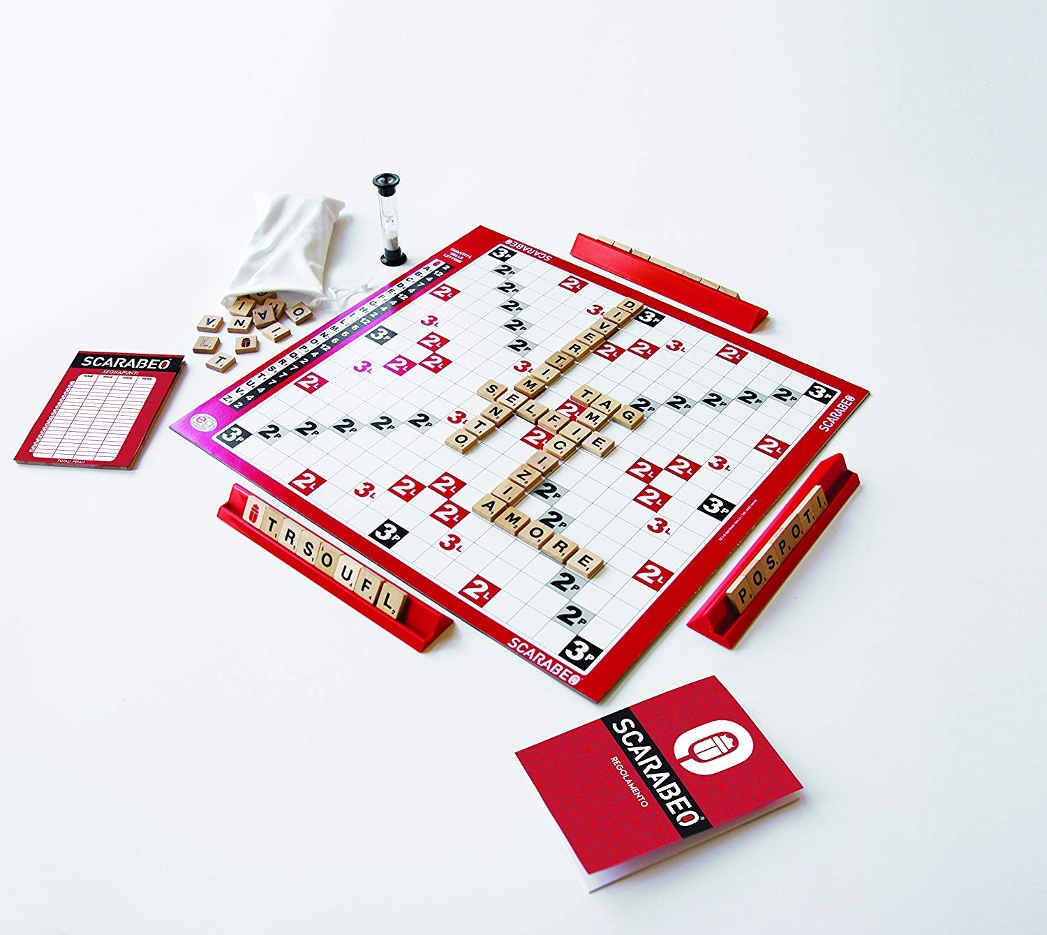 Editrice Giochi Scarabeo - Gioco Da Tavolo Di Parole (Classico Italiano, 2-4 Giocatori, 8+ Anni) - 4