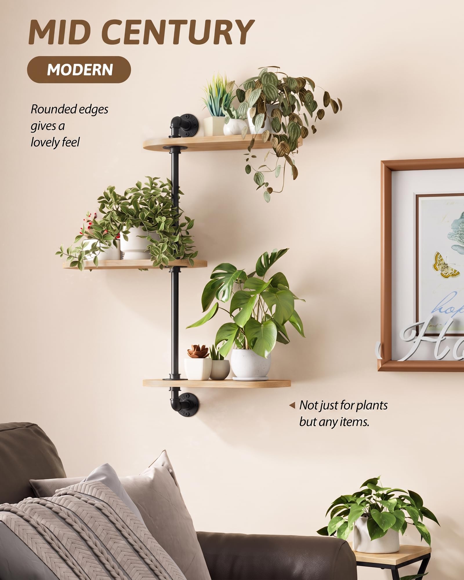 Bamworld Supporto per fiori e piante