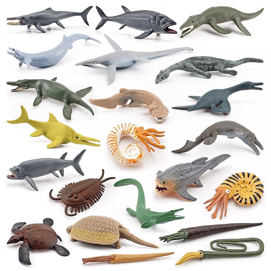 Amazon.com: GUFOPONAS 25PCS Mini and Big Prehistoric Sea