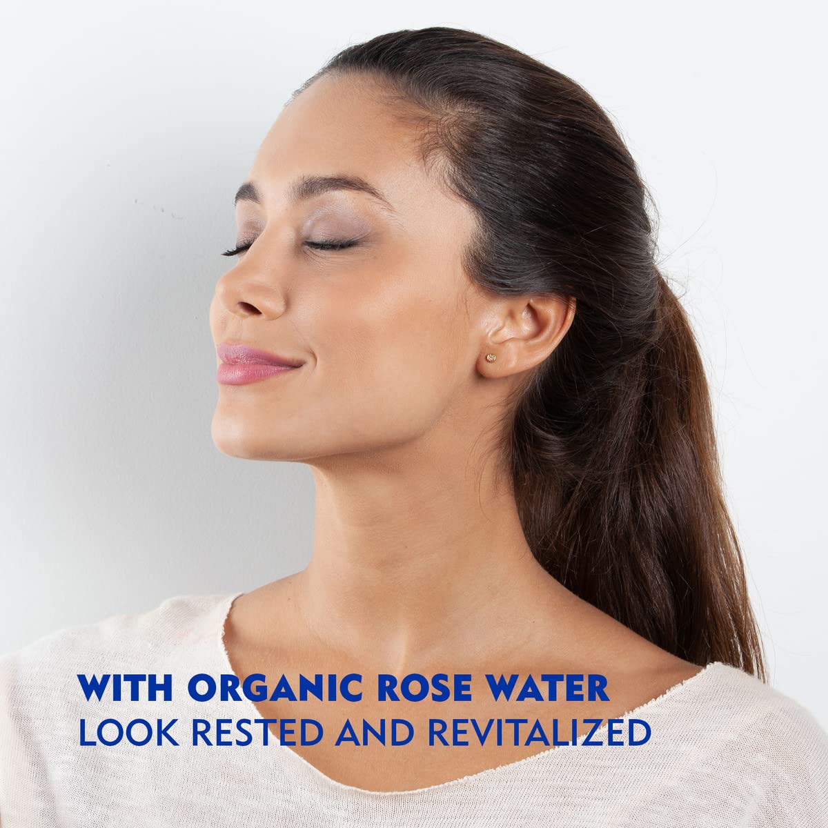 24h Day Cream (50 ml), Face Care with Rose Water and Hyaluron, Light Gel Face Cream for Smooth Delicate Skin, Moisturising Cream - Image 3