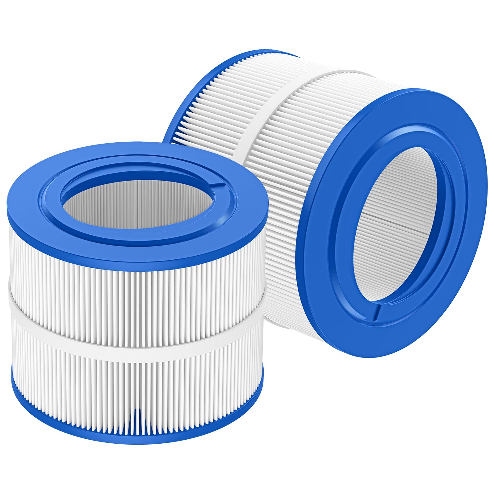 Beckacher 2-Pack Hot tub& SPa Filter Compatible with Pleatco PBF40M, Pleatco PBF40-M, Bull Frog Wellspring 30 Coreless 10-00282 Filter Cartridge