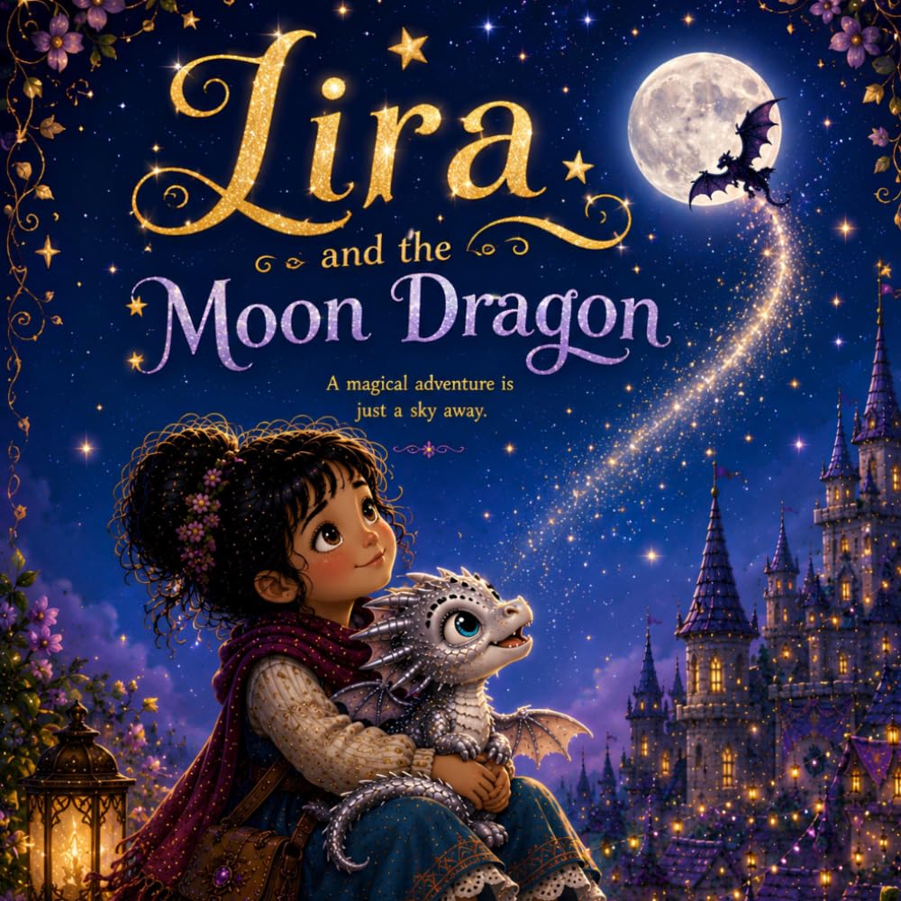 Lira and the Moon Dragon: A Magical Bedtime Adventure, A Story of Friendship, Courage, and Magic