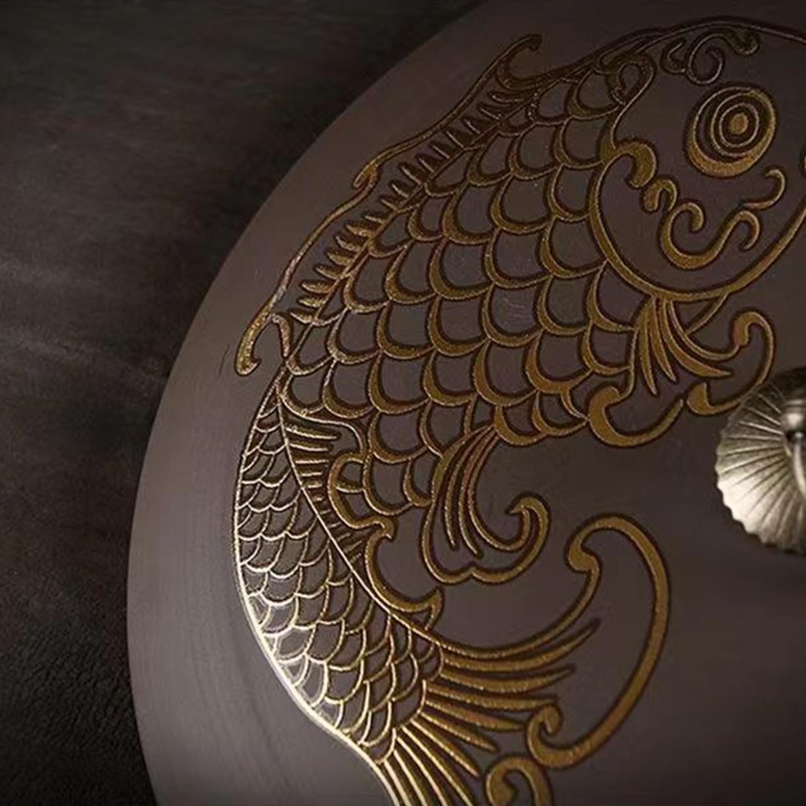 Vnook Puer-Teekuchen dose, Teedosen, Tee Aufbewahrungsglas, Können Gestapelt, Staubdicht, mit luftdichtem Deckel, für Haushalt, Kaffee, Zucker, Tee, Zubehör Teezeremonie(Gold)