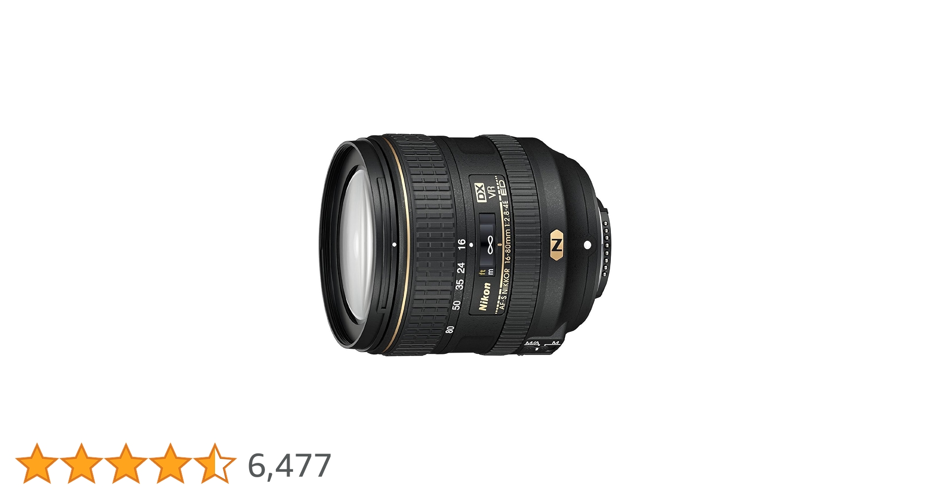 Nikon AF-S DX NIKKOR 16-80mm f/2.8-4E ED Vibration Reduction