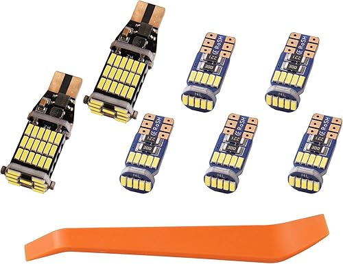 Miniatura 7 de Luces LED interiores para Nissan Pathfinder R53 de 5 generación 2022-2025 2026, paquete de bombillas LED para accesorios, 6500 K, luces blancas