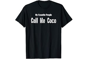 Vintage My Favorite People Call Me Coco Gift T-Shirt