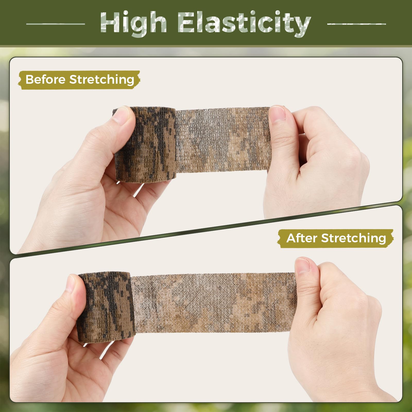 Camo Tape Wrap - Tactical Camouflage Bandage -2