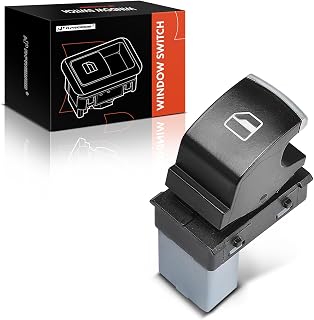 A-Premium Power Window Switch Compatible with Volkswagen Jetta 2012-2017, Passat 2012-2017, Golf 2010-2013, Golf City 2010, GTI 2010-2013, CC 2014-2017, EOS 2012-2016, Touareg 2011-2013