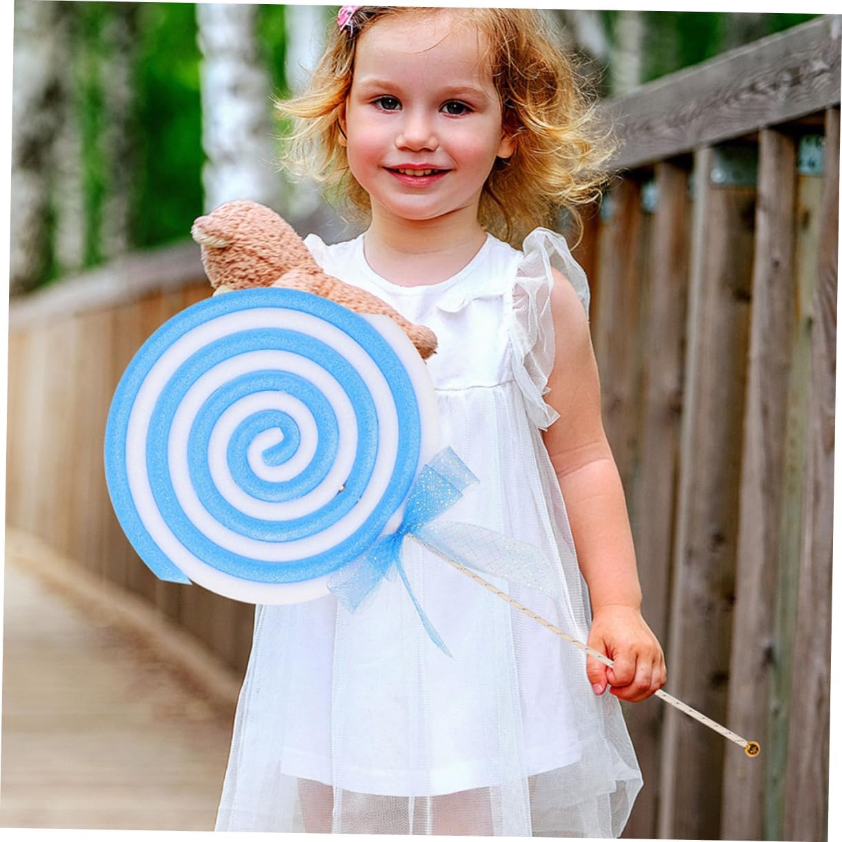 2pcs Simulation Lollipop Models Large Decorative Fake Lollipops for Photography Props Candy Party Decorations Unique Festival Ornaments