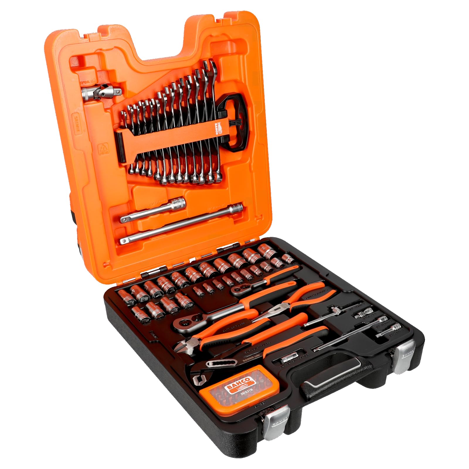 Bahco S81mix 81 Piece Socket & Pliers Set