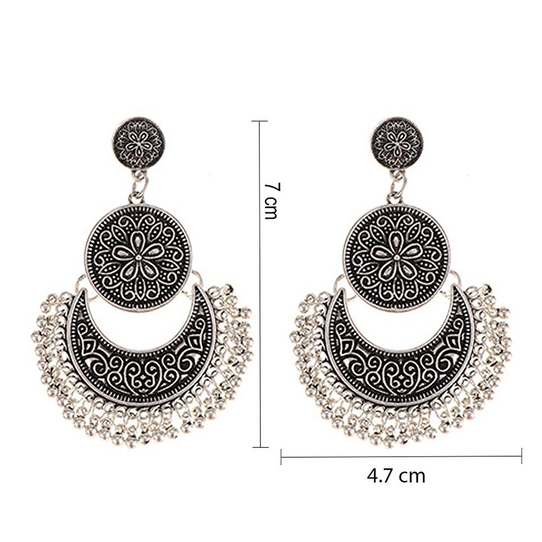 Pearl Plated Traditional Earrings For Women